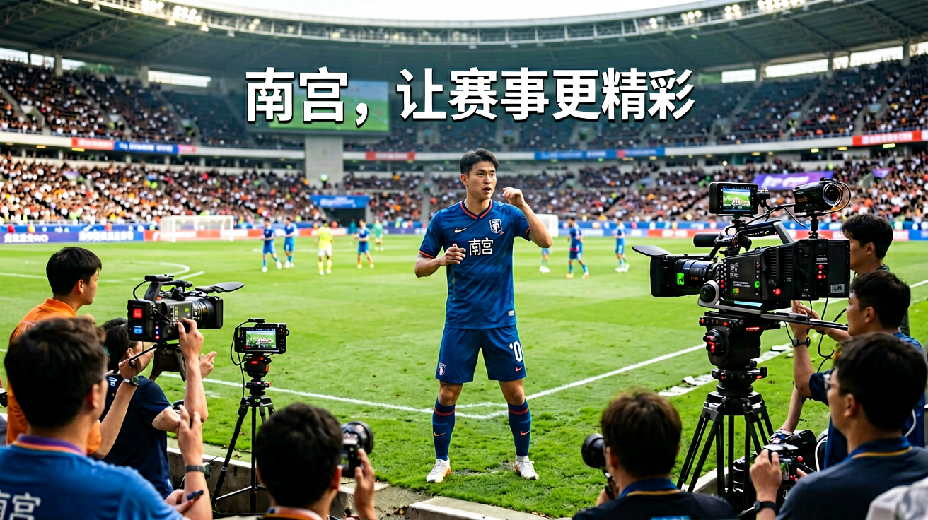 足球赛事现场高清直播画面